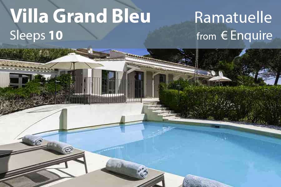 Villa Grand Bleu St Saint Tropez Villas