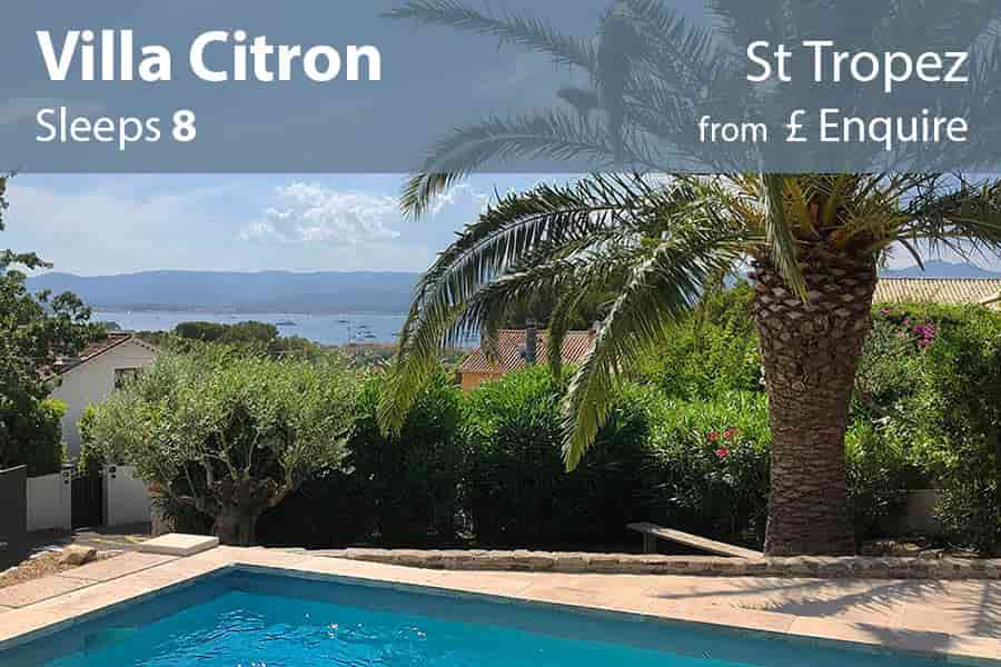 Villa Citron St Saint Tropez Villas Direct