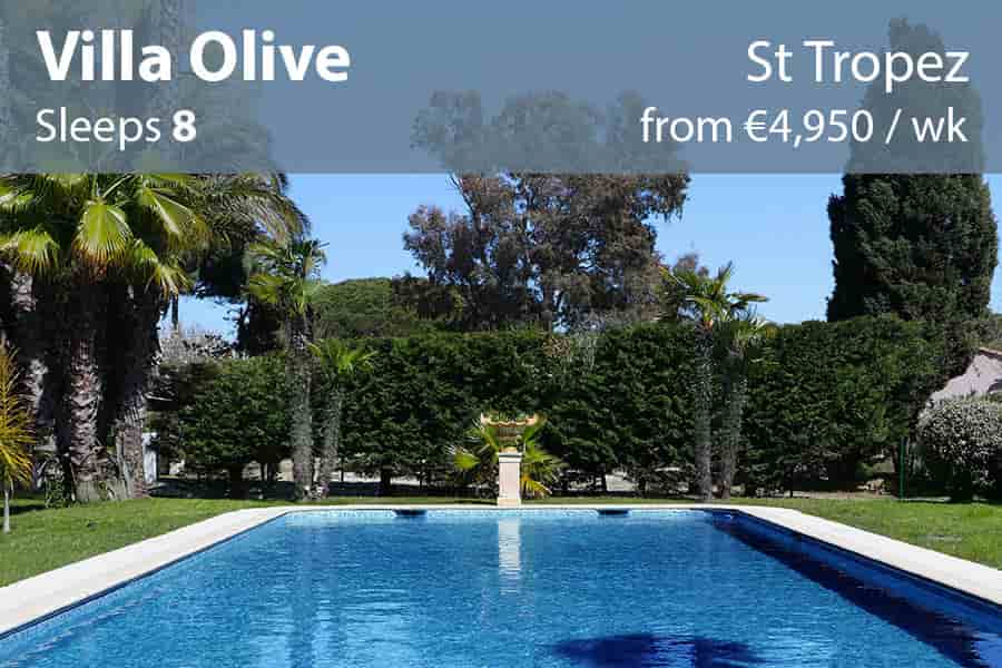 Villa Olive St Saint Tropez Rental Luxury Villas Holidays